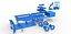 Tractor pulling sled Scale 1 to 25