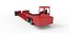 Tractor pulling sled Scale 1 to 25
