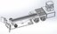 Tractor pulling sled Scale 1 to 25