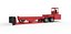 Tractor pulling sled Scale 1 to 25
