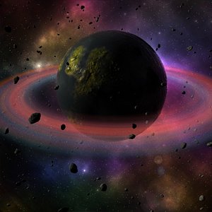 3dsmax space scene