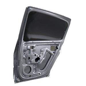 Car door polished