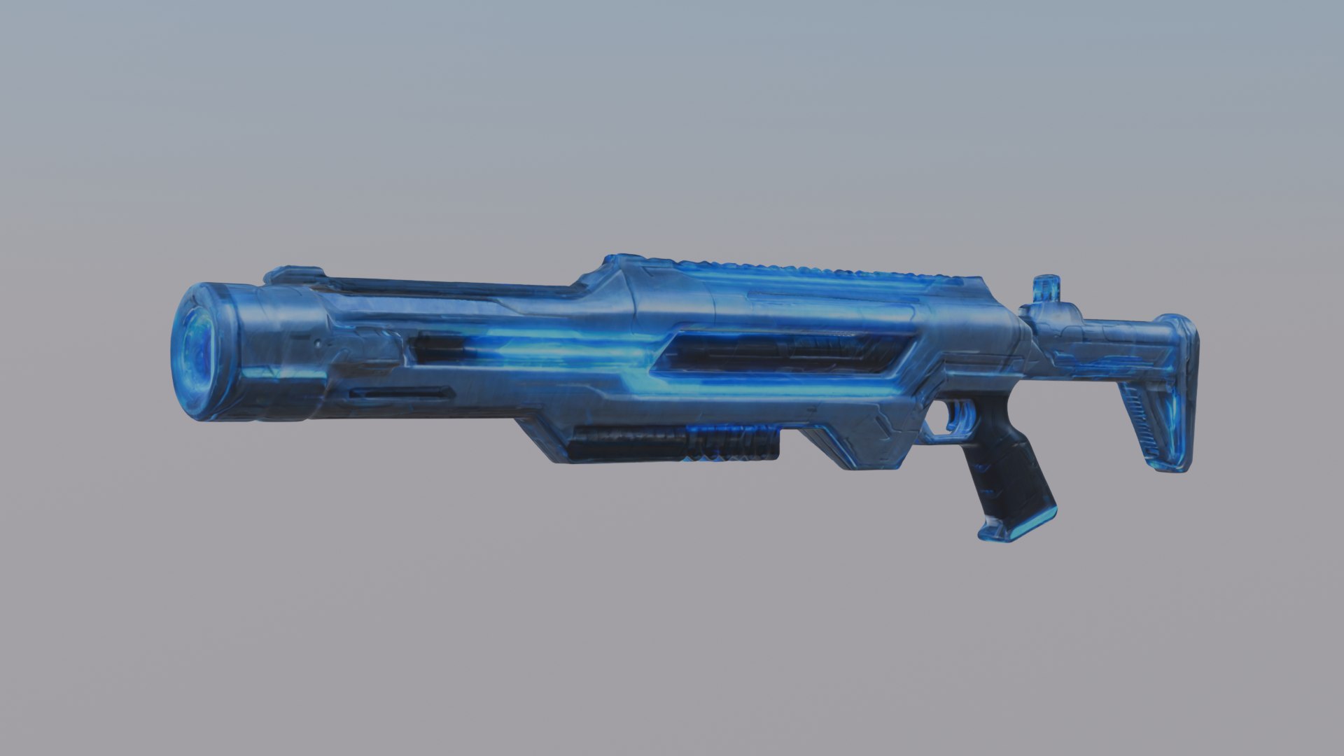 3D Futuristic Sci-fi Energy Rifle 2 - TurboSquid 2319183