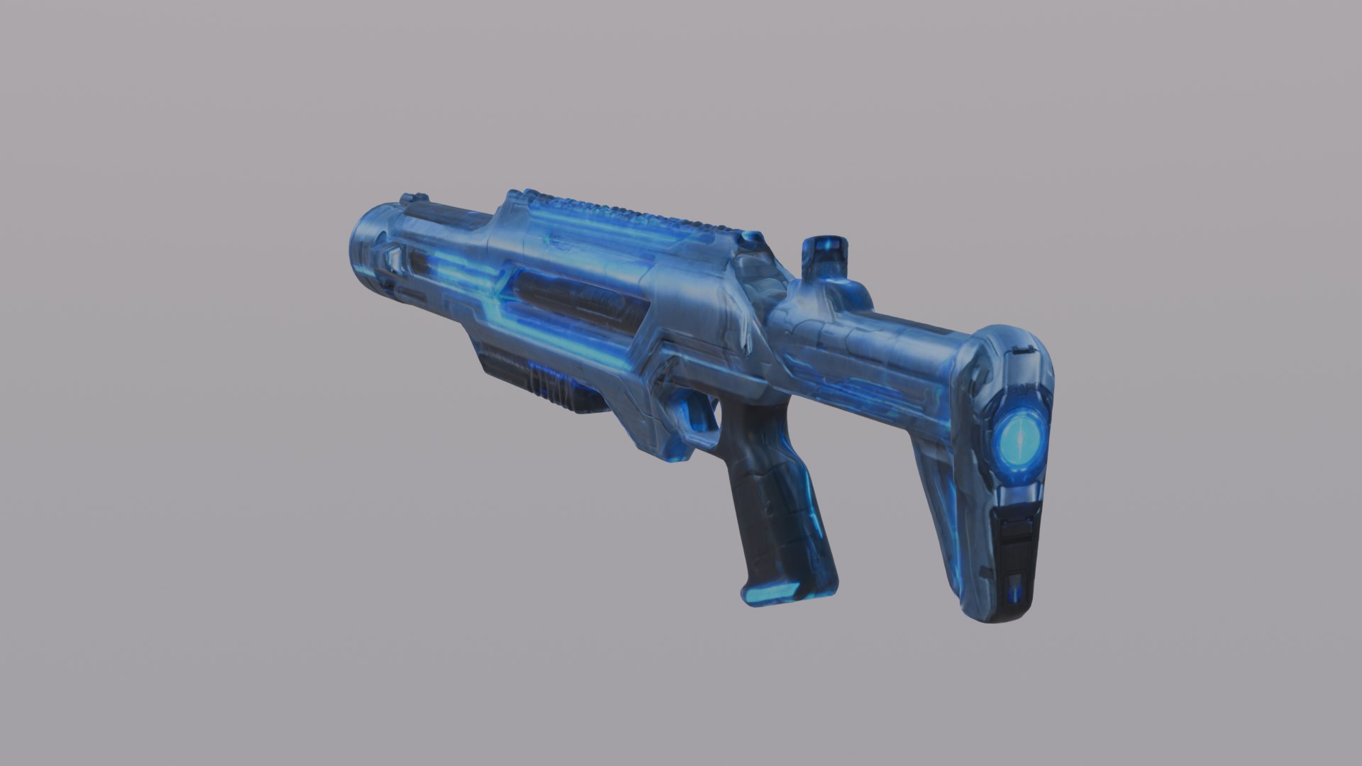 3D Futuristic Sci-fi Energy Rifle 2 - TurboSquid 2319183