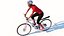 ciclista - stazionario animato