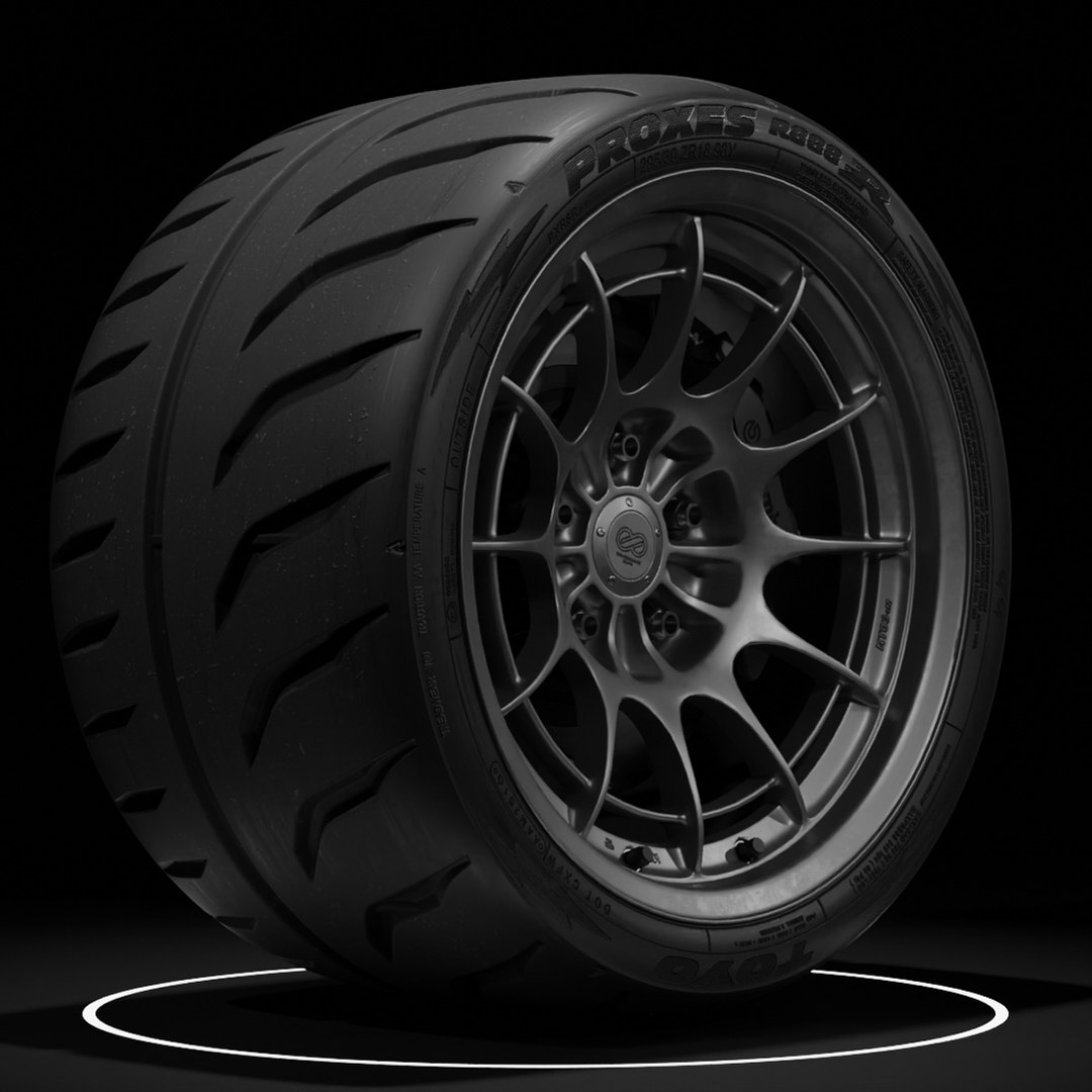 Toyo R888r 3D Model - TurboSquid 2226217