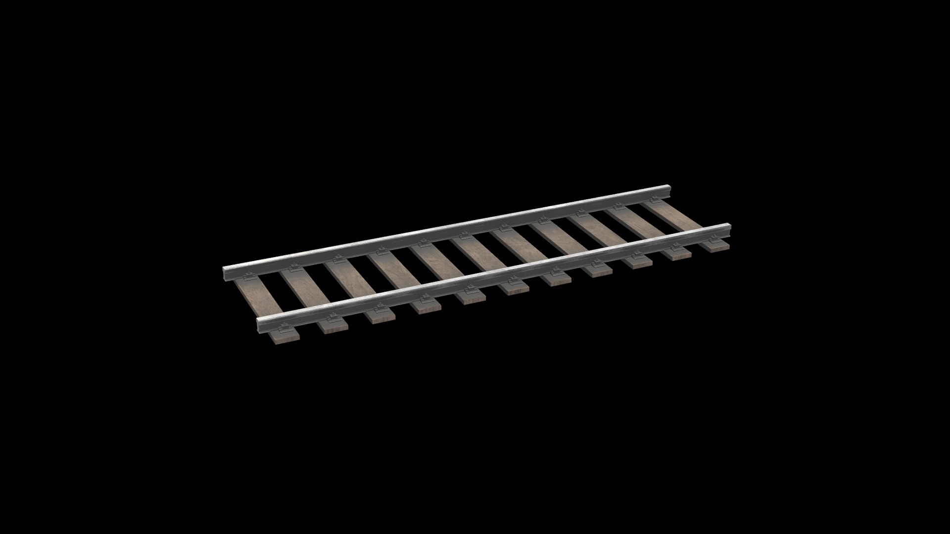 3D Mine Railraod Track 01 - TurboSquid 2298846