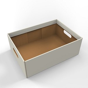Cardboard Retail Display Tray for Product Packaging Merchandise model