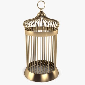 bird cage 3d model