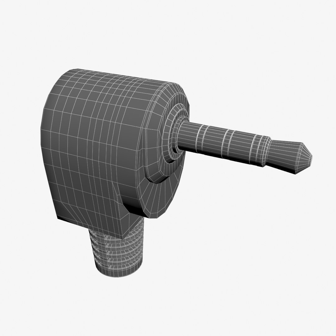 Headphone Jack V2 3D Model - TurboSquid 1247114