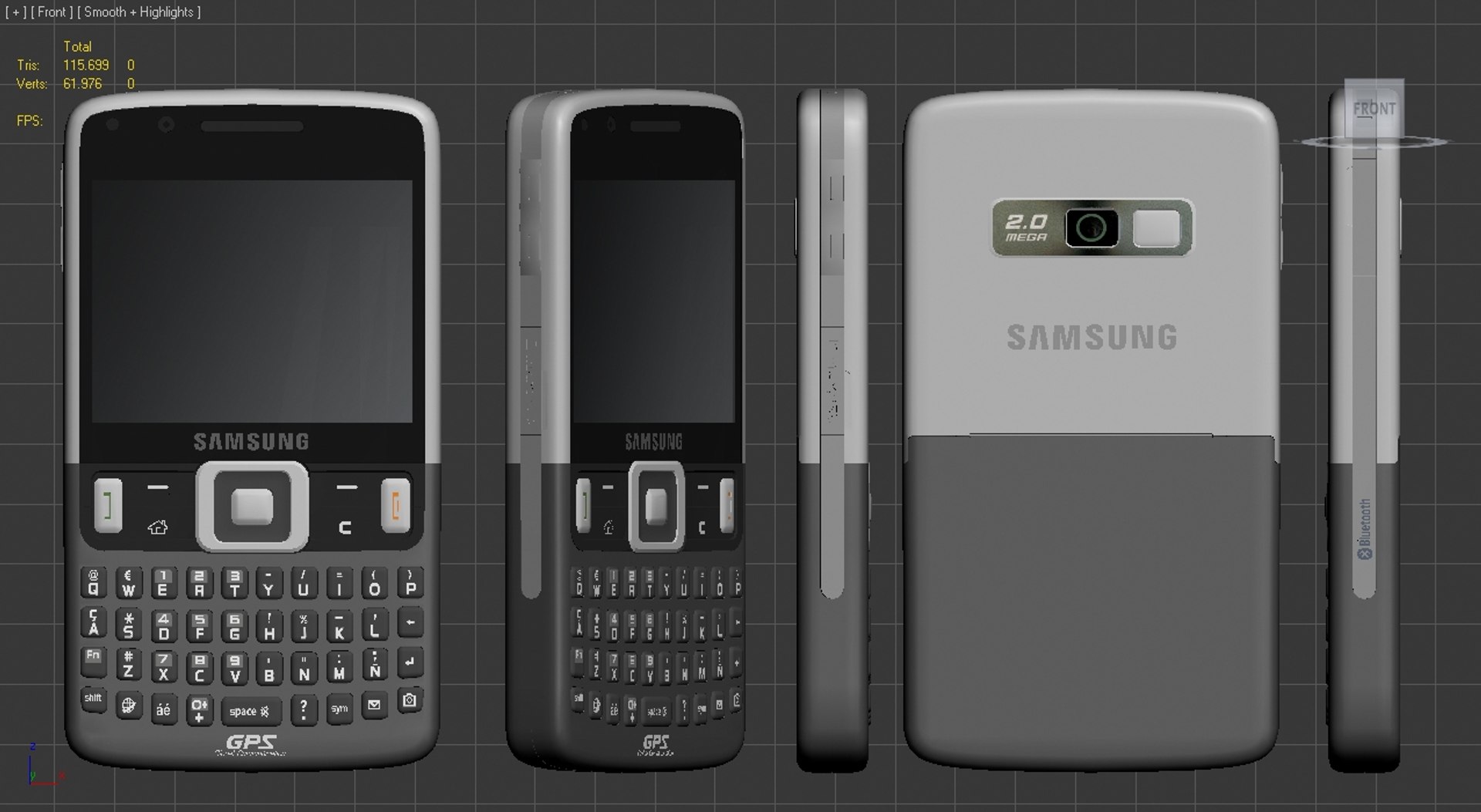 Samsung 6620 3d Model