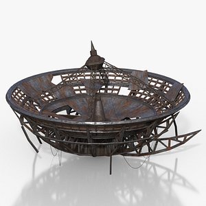 3D model Apocalypse Satellite Dish