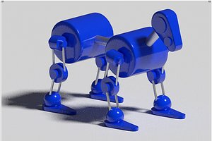 3D robot dog
