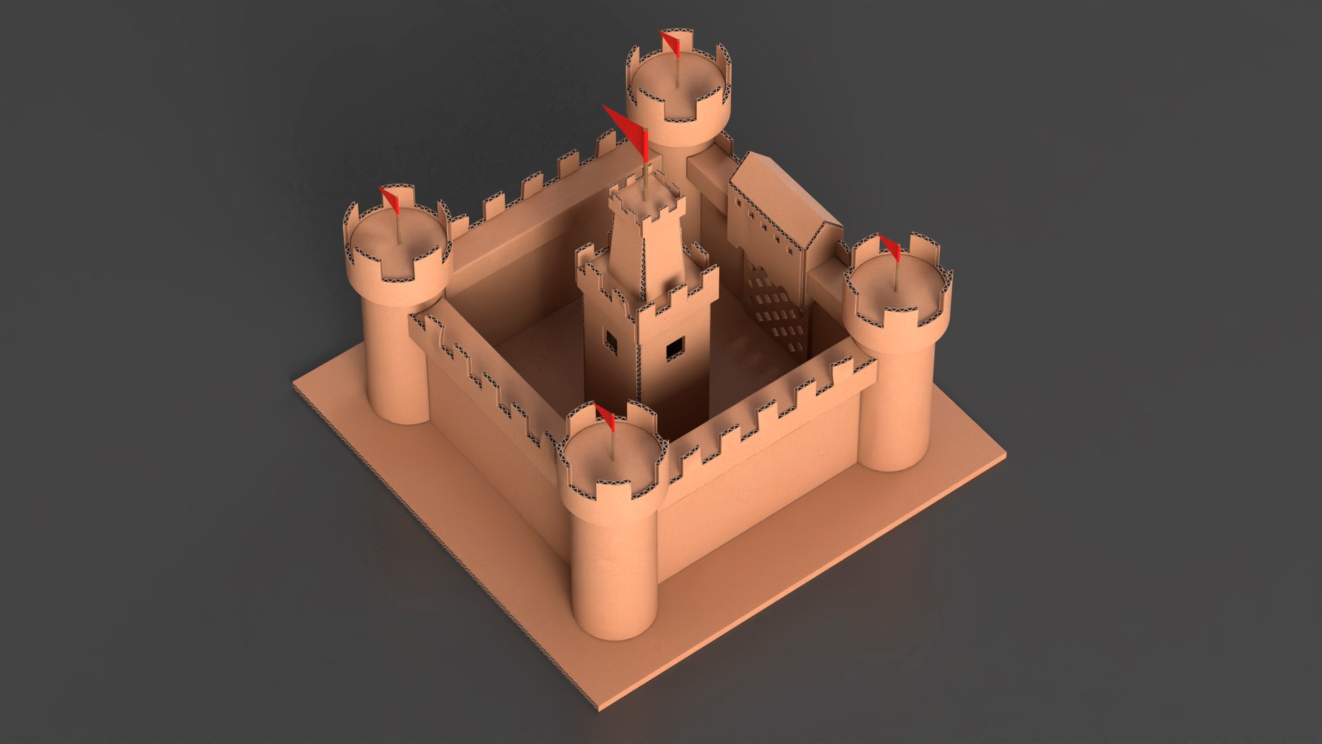 3D Cardboard Castle https://p.turbosquid.com/ts-thumb/Yp/sNKlrM/zg/cardboardcastlevray3dmodel009/jpg/1710954884/1920x1080/fit_q87/da1e3a87497d5655ad55699424e61b38ed2e5301/cardboardcastlevray3dmodel009.jpg