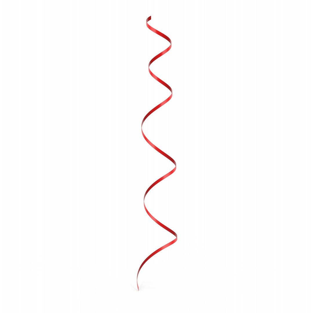 Red Ribbon 3D Model - TurboSquid 1972756