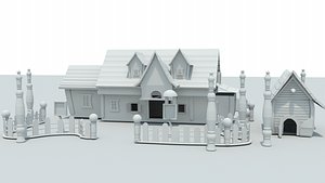house exterior 3D model