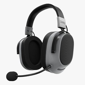 3D Wireless Gaming Headset model
