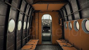 Antonov Historic Airplane Interior