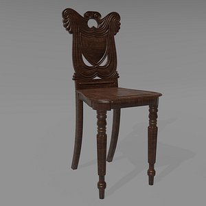 3D Regency Hall Chairs model