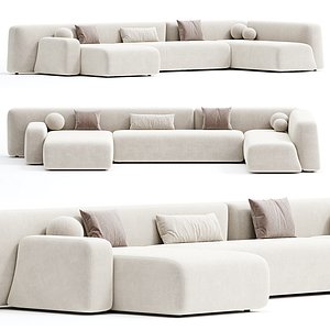 sofa 321 3D model