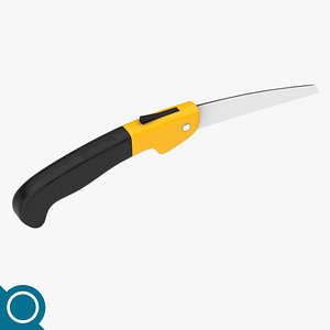 foldable saw 3D