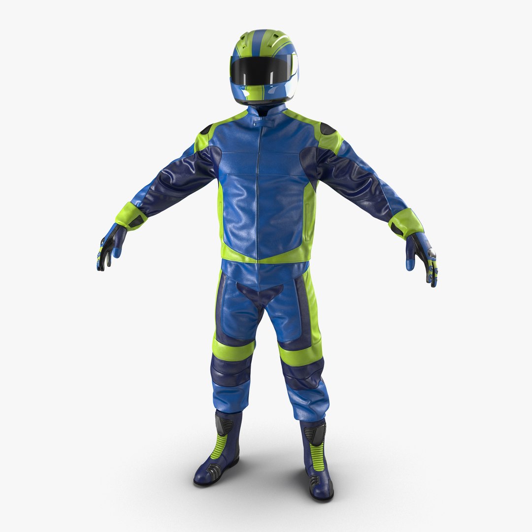 Moto Gear Generic 3D model preview