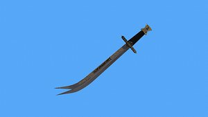 Sword Zulfikar 3D model