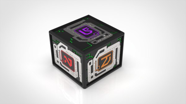 Subnautica Cube with Alien Tablets AS Candle Holder3D模型 - TurboSquid ...