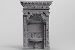 3D Wall fountain