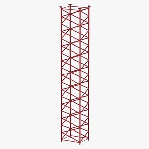 crane f intermediate section 3D model