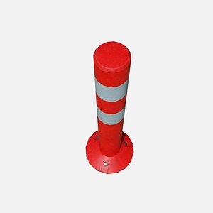 3D Road pole 60 cm