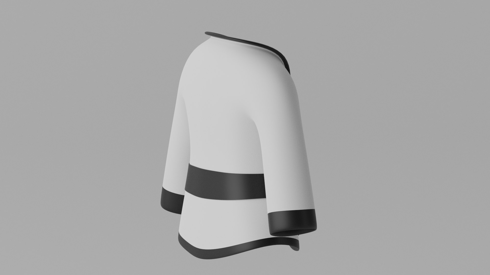 Japanese Karate Uniform Suit 3D Model - TurboSquid 2186693