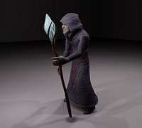The magician - old fantasy alchemist wizard