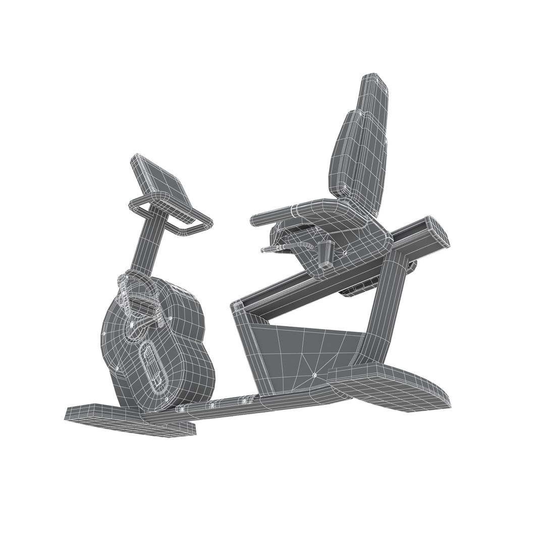 recline forma exercise 3d max