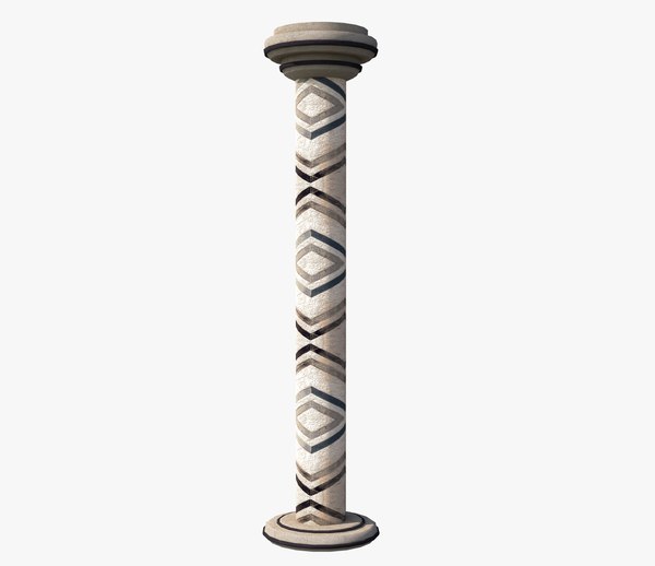 Free Indian Palace Column model