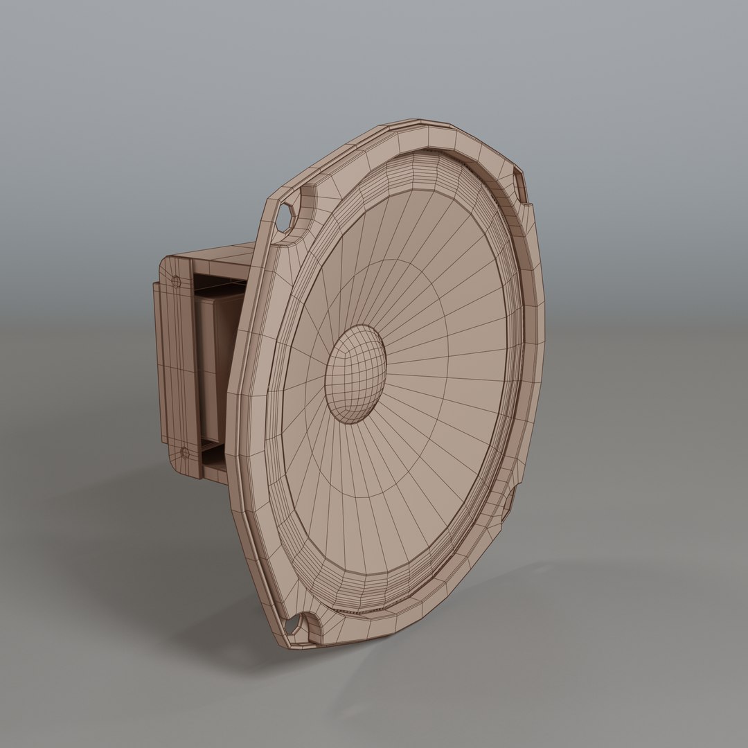 Speaker 3D model https://p.turbosquid.com/ts-thumb/Yq/iNZ2FV/3a/005_wire/png/1674587319/1920x1080/fit_q87/d0c910a72ad437ee84d0cea68288b22c0d0013ac/005_wire.jpg