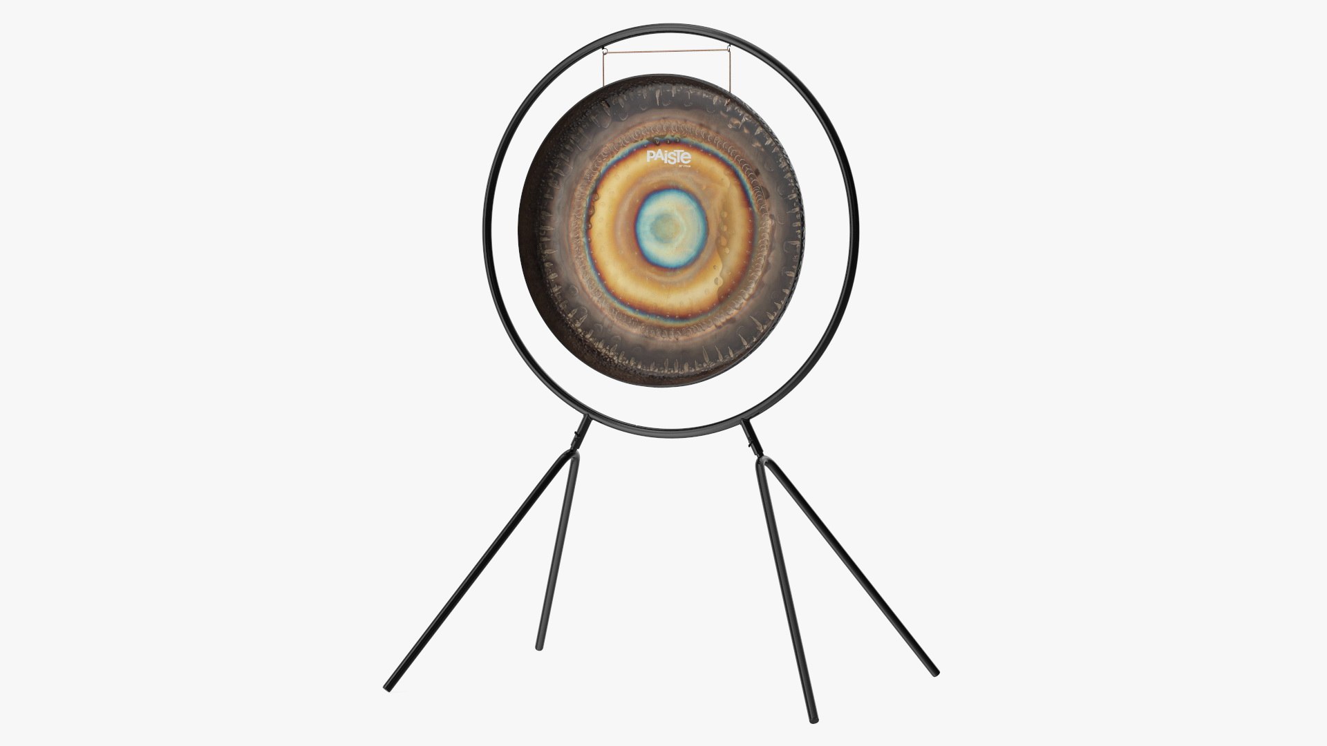 Symphonic Gong Paiste 28 inch Round Stand 3D model preview