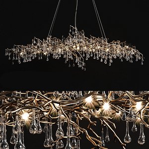 Chandelier serip bijout big