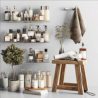 Cosmetic  Bathroom Decor Mega Pack - 35 Unique Models