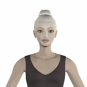 3D eva ballet model