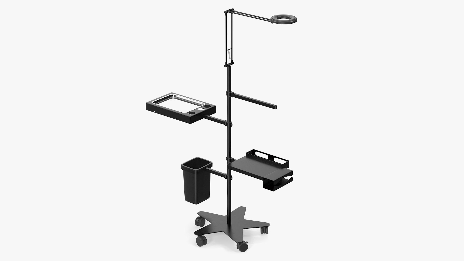 Professional Multifunction Tattoo Workstation Rigged 3D model preview