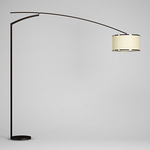 wooden floor lamp 44 3d max