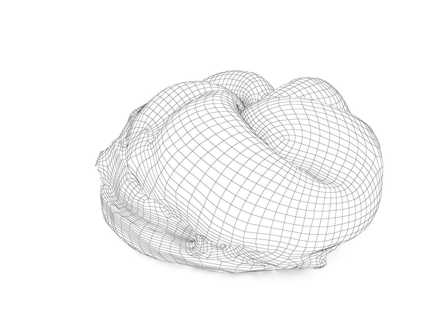3D model bread semmel - TurboSquid 1654495