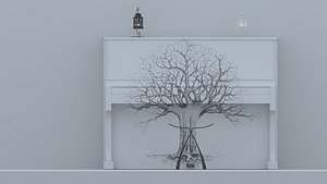 lamp piano 3d max
