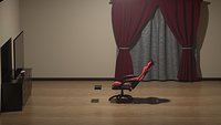 Gaming Chair Reclined
