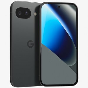 3D model Google Pixel 10a Obsidian