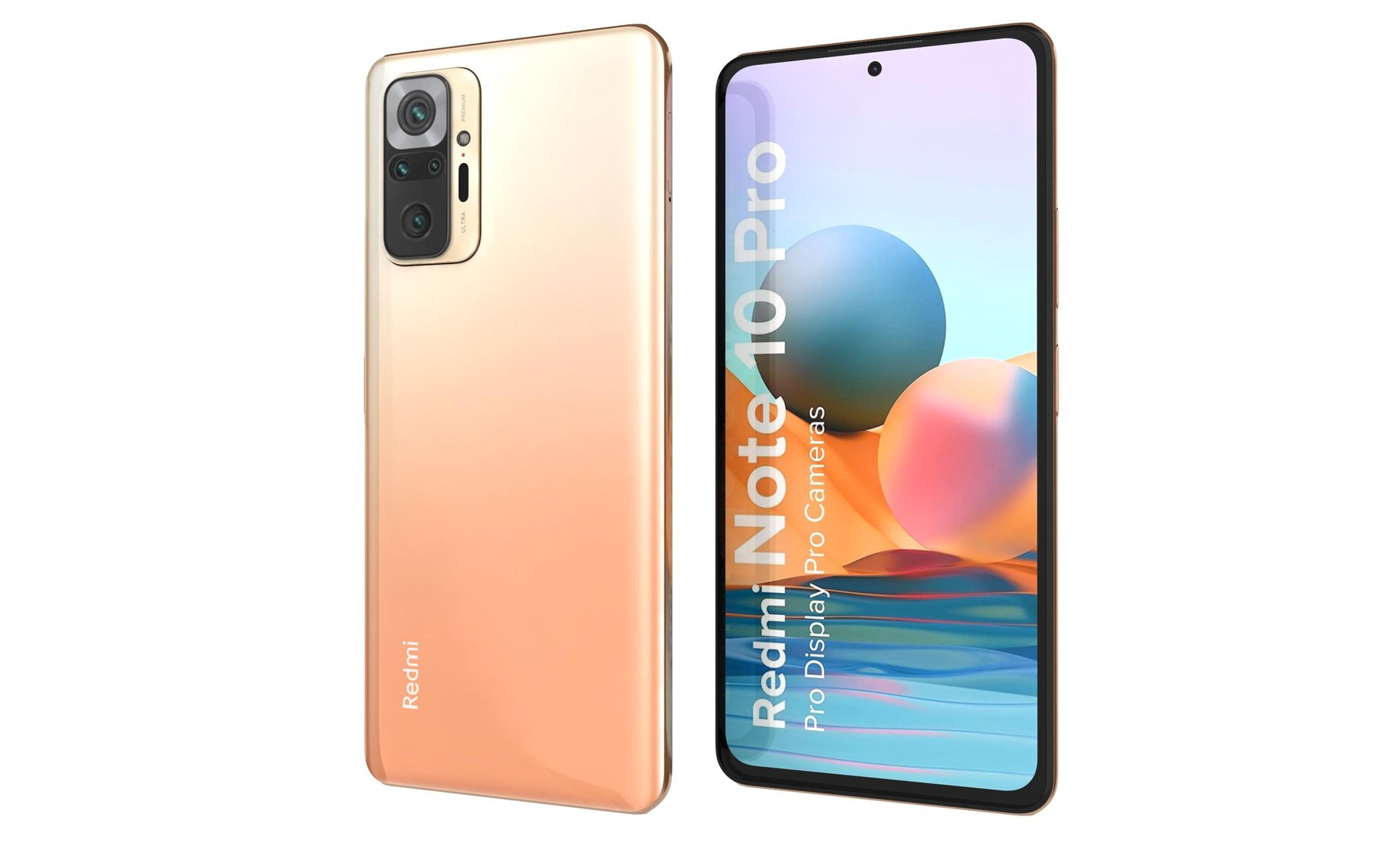 3D Model Xiaomi Redmi Note 10 Pro Vintage Bronze - TurboSquid 1714269