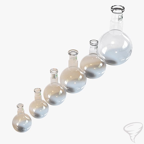 3d model flask size 6