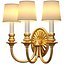 Gold sconce in a classic style MARINER wall lamp Light 3D model