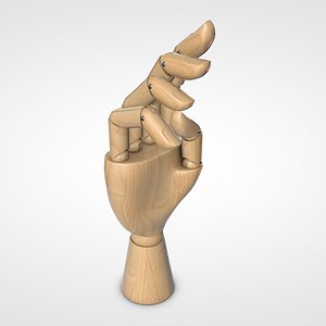 3D mannequin hand model